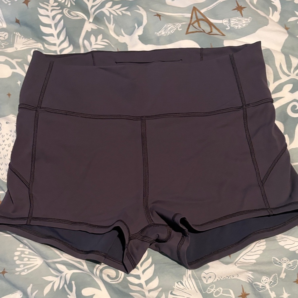 Lululemon dark purple Athletic Shorts